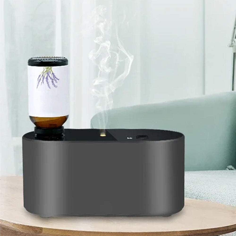 Waterless Diffuser for Essential Oil 3 Mist Modes Scent Air Aromatherapy Diffuser for Home Office Bedroom Black