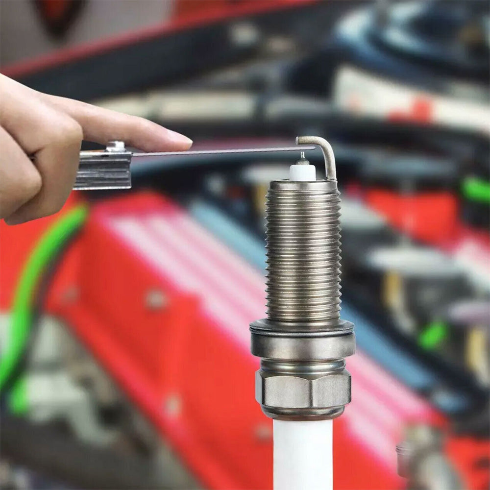 32 Blade Feeler Gauge Dual Marked MM/Inch Thickness Gap Metric Filler Measuring Tool