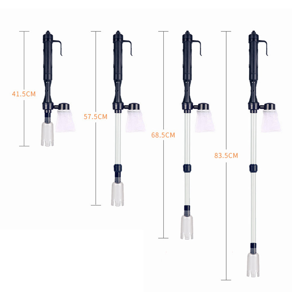 Electric Siphon Vacuum Cleaner Aquarium Fish Tank Clean Pump