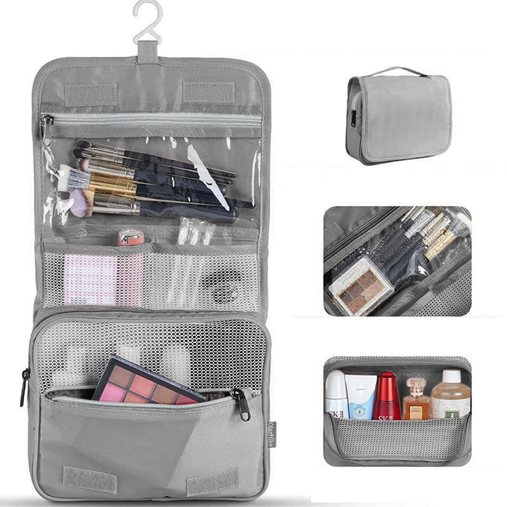8Pcs Set Travel Packing Cubes Compression Storage Bags for Suitcases Grey
