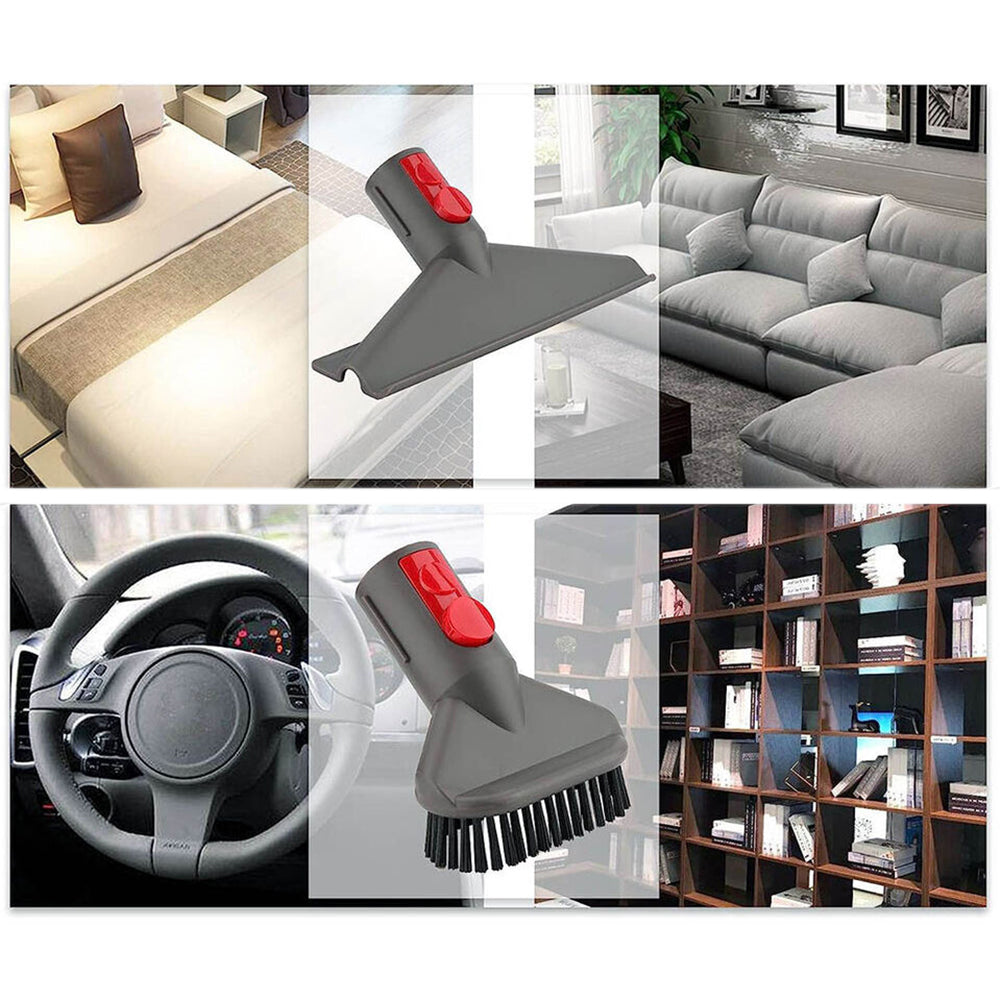 6Pcs Set Vacuum Cleaner Attachment Kit Compatible with Dyson V7 V8 V10 V11 Vacuum Cleaner Brushes
