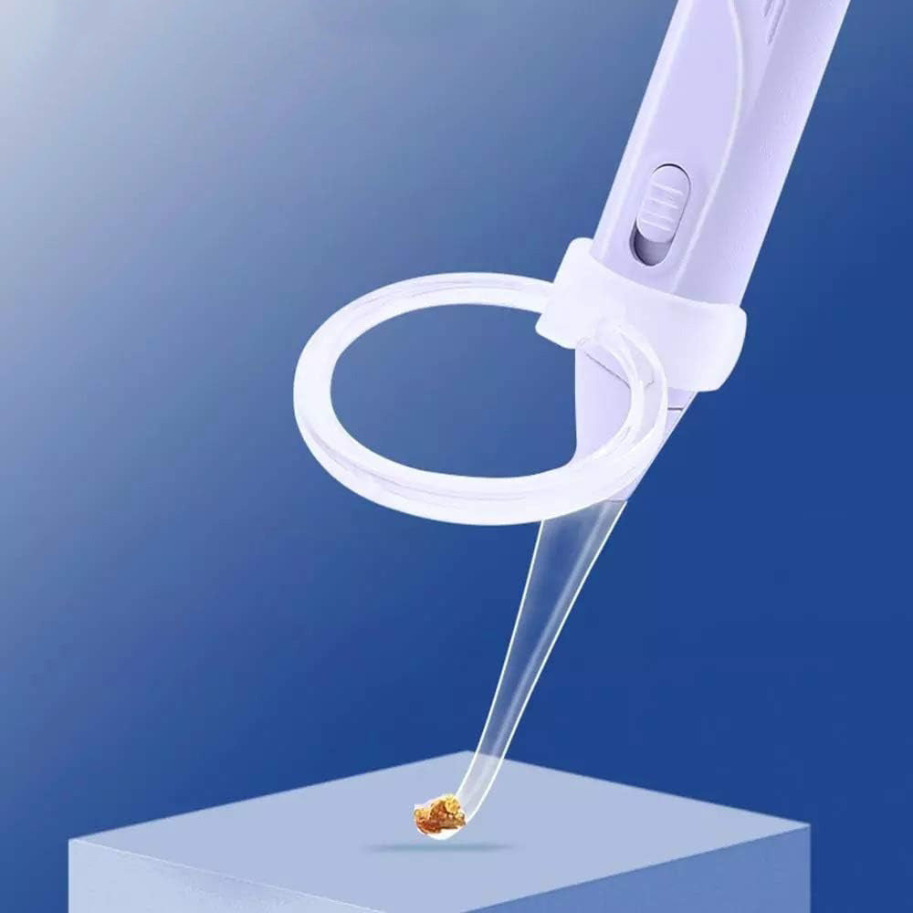 LED Lighted Ear Cleaner Kit USB Rechargeable Ear Wax Removal Tool Purple