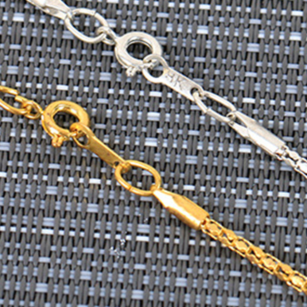 2-Pack 5X Necklace Magnifier Long Chain Magnifying Pendant for Reading Zooming Needlework