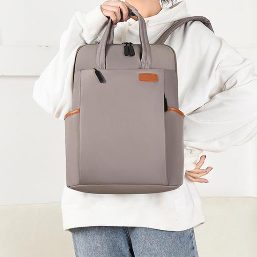 Travel Laptop Backpack Casual Rucksack Shoulder Bag for Work School Khaki