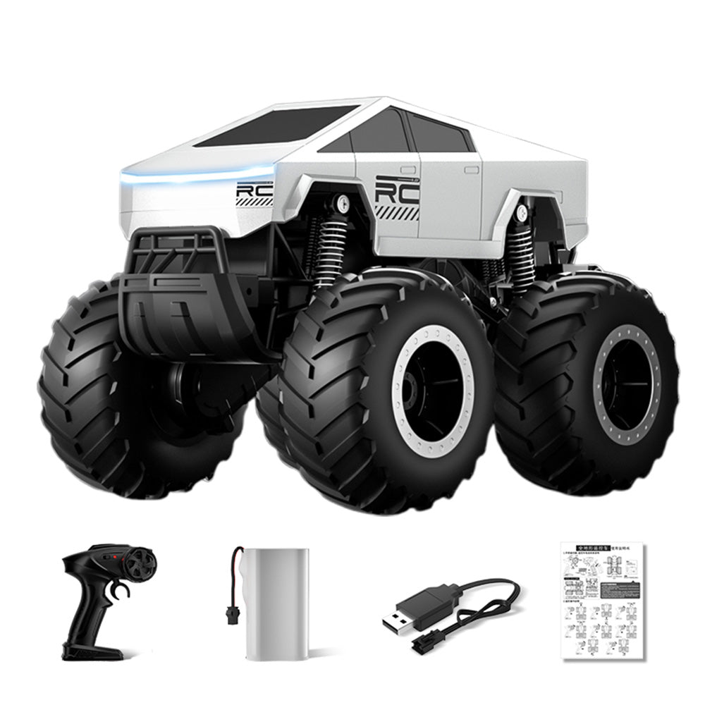 2.4GHz Remote Control Car Toy 4WD All Terrain RC Off-Road Pick-Up Truck Toy
