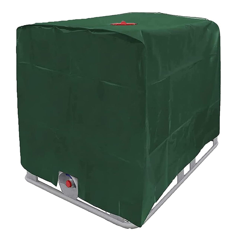 Weather Resistant Protective Cover for 1000L IBC Tank Green