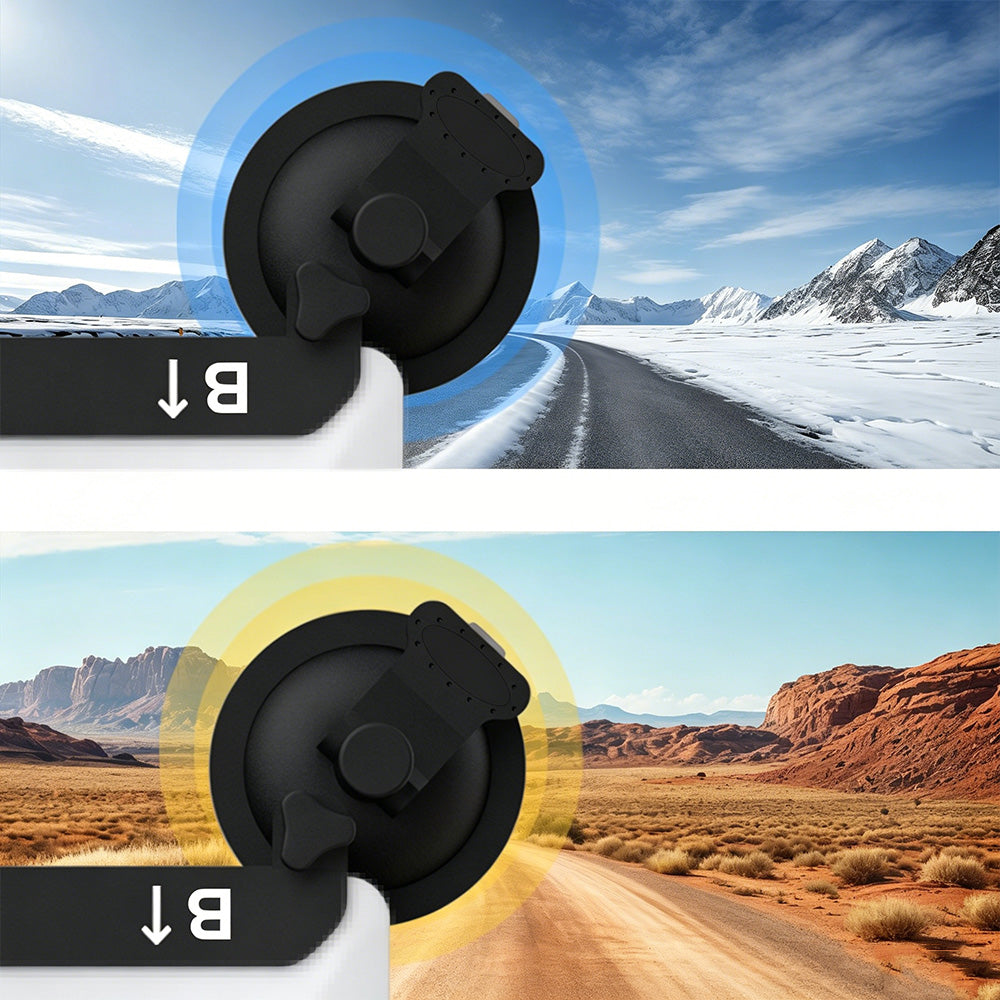 Adjustable Suction Cup Mount for Starlink Mini-Black