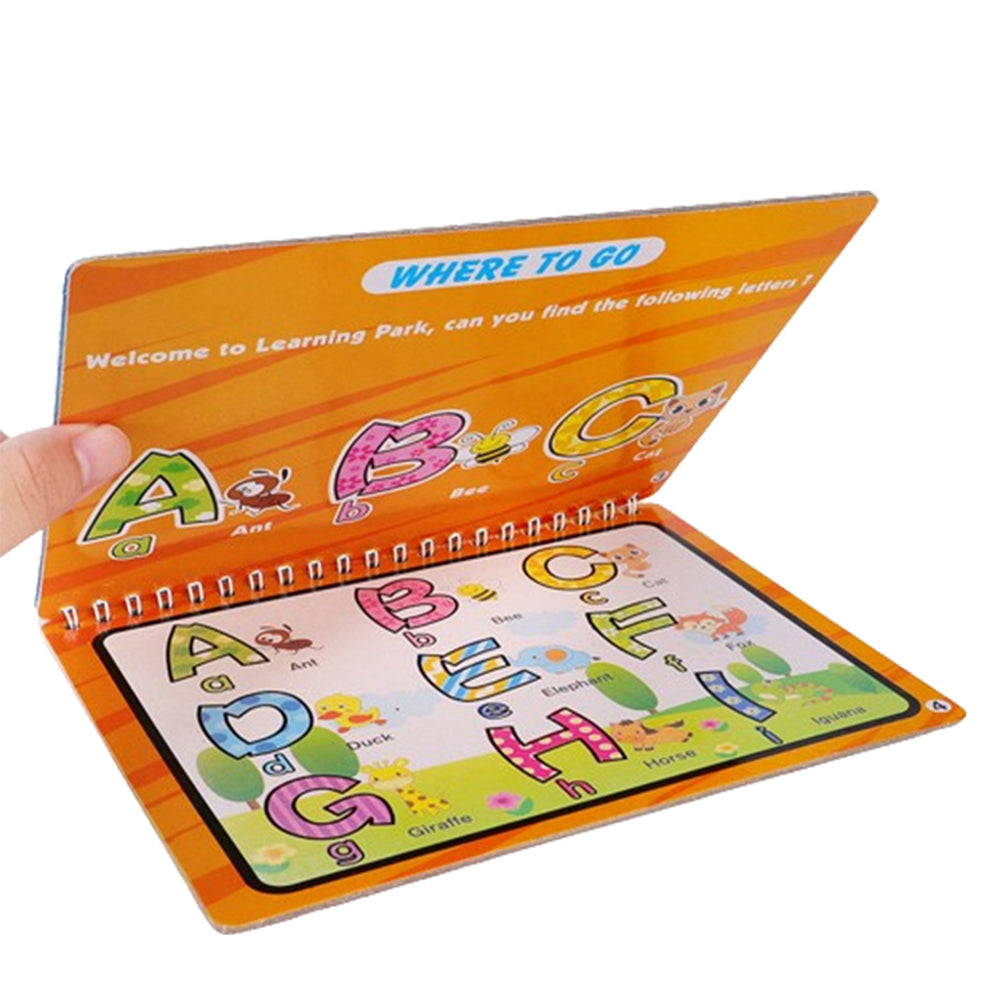 Magic Water Drawing Book Doodle Coloring Book for Kids Educational Learning Toys for Toddlers Style 2