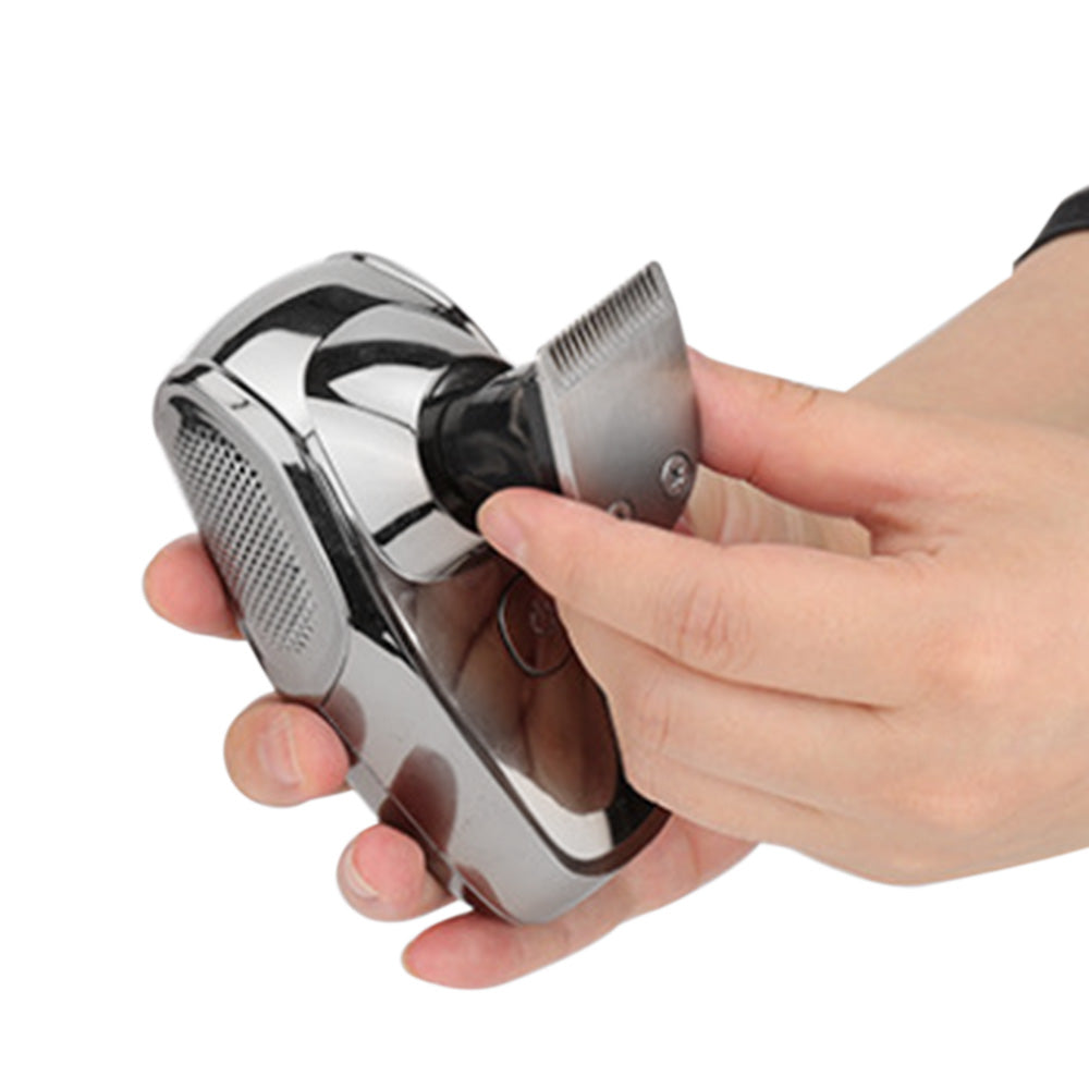 7-Head Razor Set LED Display Shaver with 5 Detachable Head for Smooth Shaving and Grooming