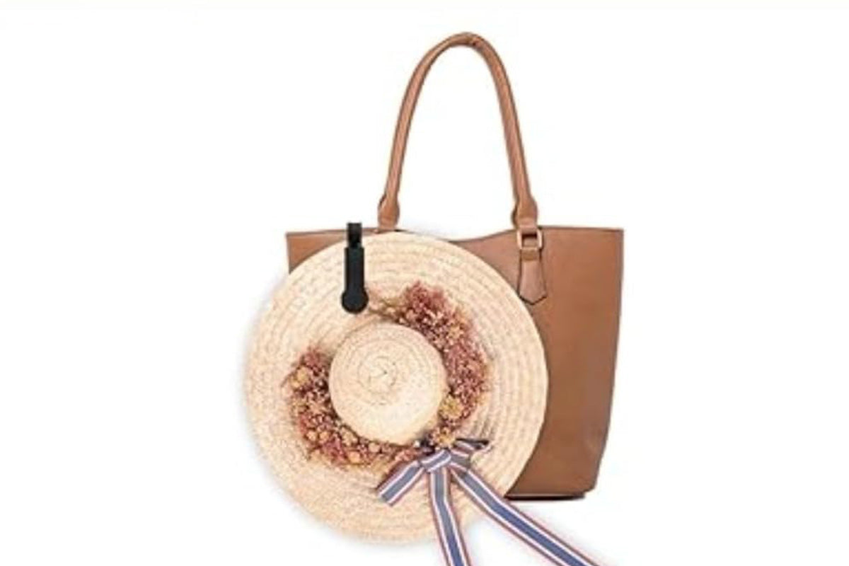 2Pcs For Luggage Magnetic Hat Clip Travel Accessories Hat on Bag Clip Hat Holder-Blue