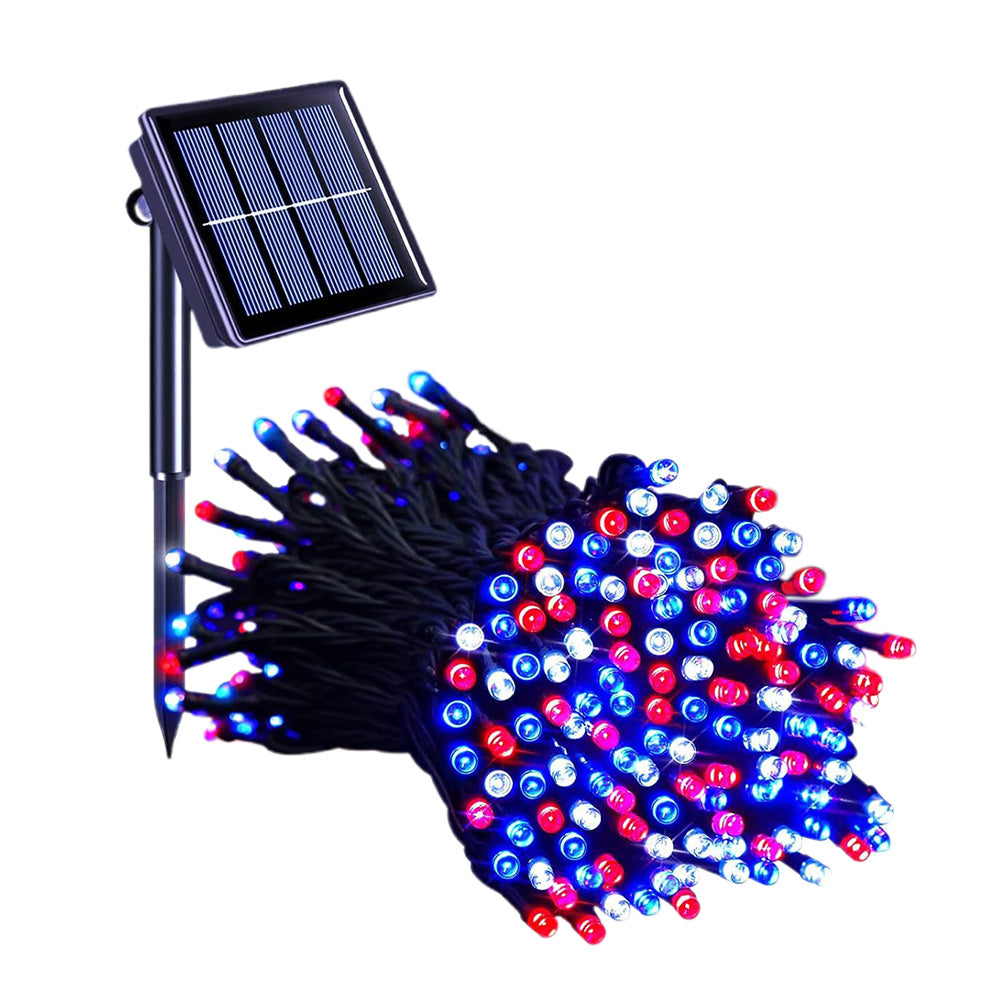 22M 200LED Solar String Lights for Outside 8-Mode Solar Garden Decorative Light for Patio Yard Tree Party