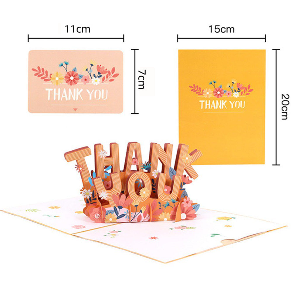 3D Fathers Day Pop Up Card-Orange