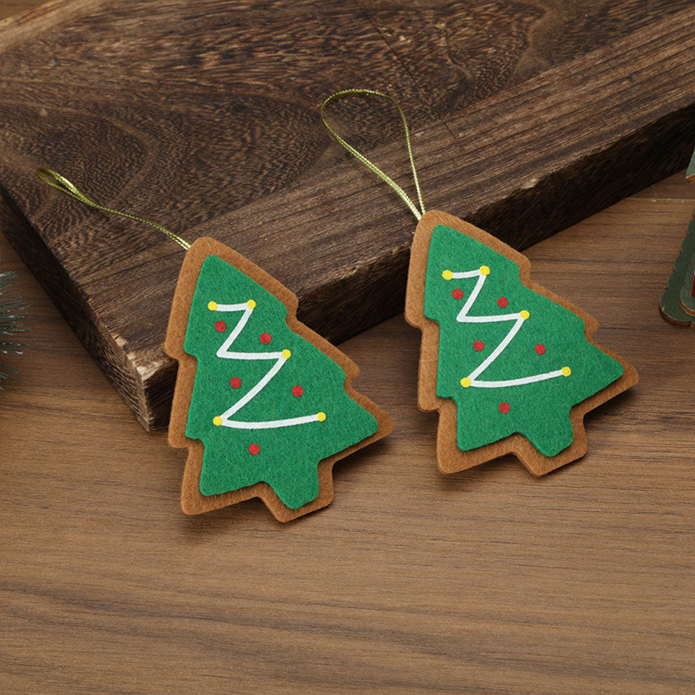 6Pcs Set Christmas Tree Hanging Pendant Xmas Decor Ornaments Style 3