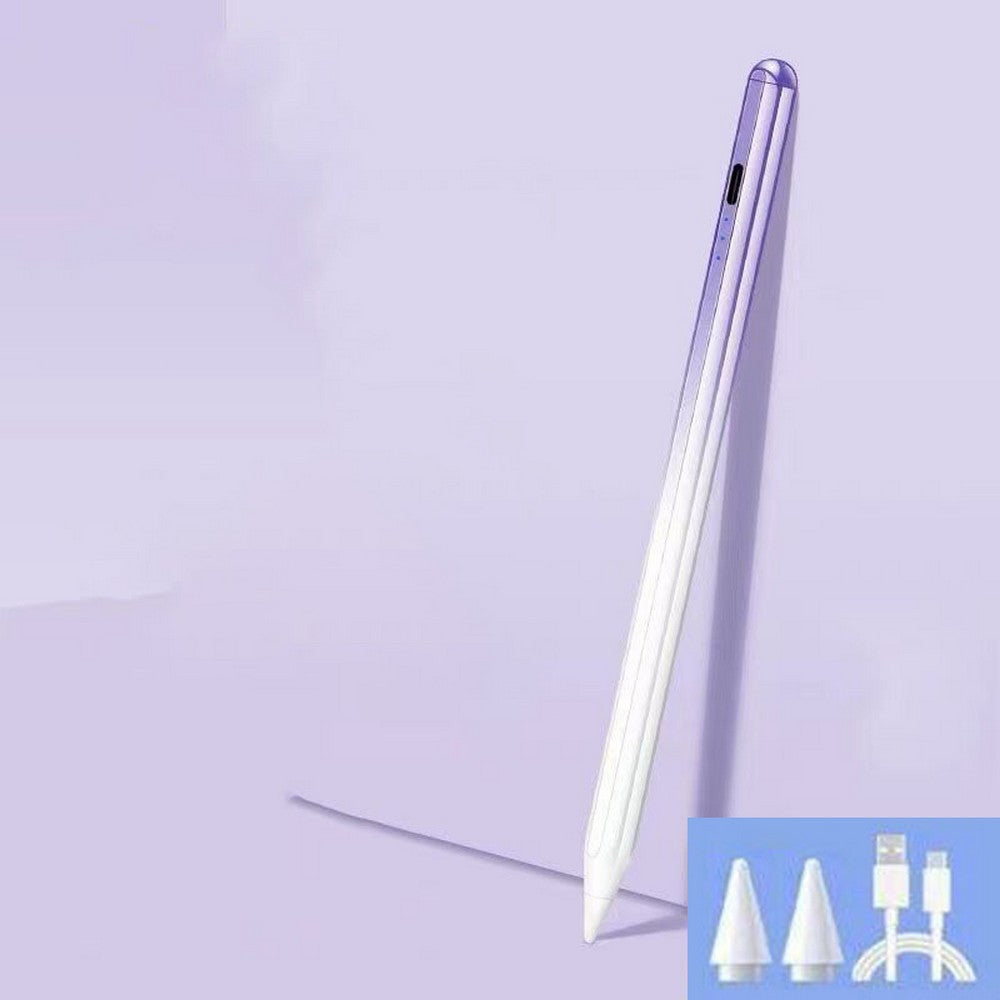 Stylus Pen for iPad A16 11 10 9 8 7 6 iPad mini 7 6 5 with 2 Tips-Purple