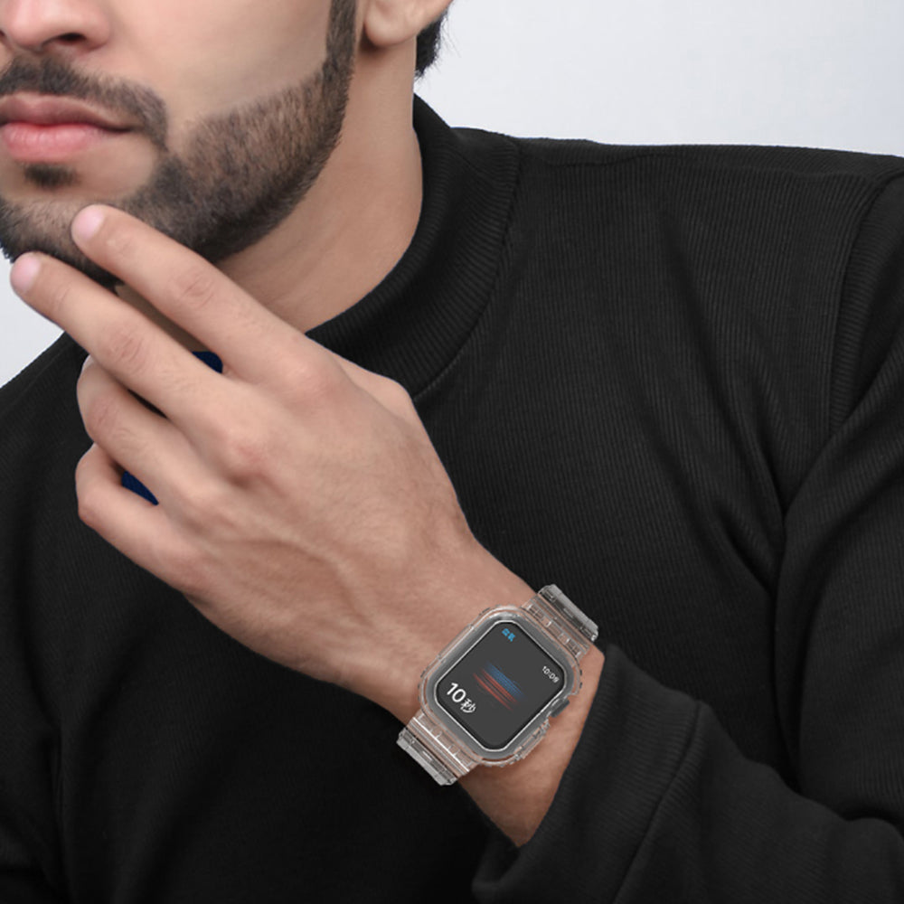 Watch Band Compatible with Apple Watch Series 4/5/6/7/8/9/Ultra1/2 SE Black