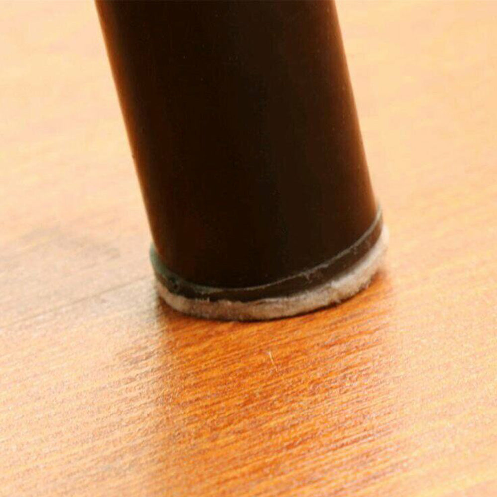 5Pcs Self Adhesive Furniture Protective Felt Pads for Scratch and Noise Protection Black