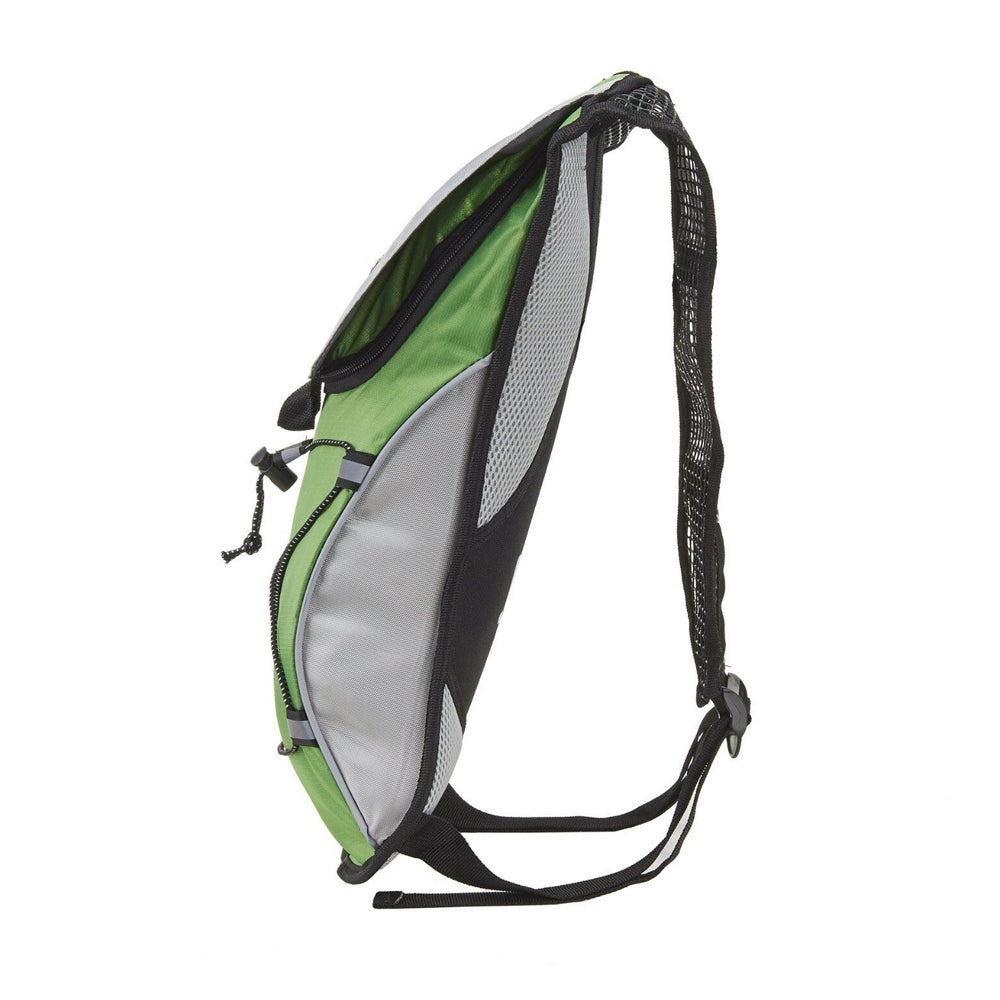 Hydration Backpack Pack with 2L Water Bladder Water Rucksack Backpack for Hiking Running Biking Green