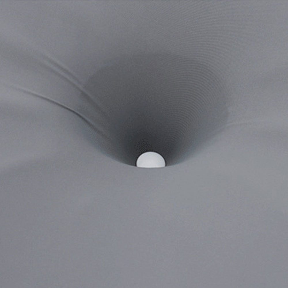 Adjustable Cervical Neck Pillow Ergonomic Memory Foam Pillow for Side Back Stomach Sleeper Gray and White