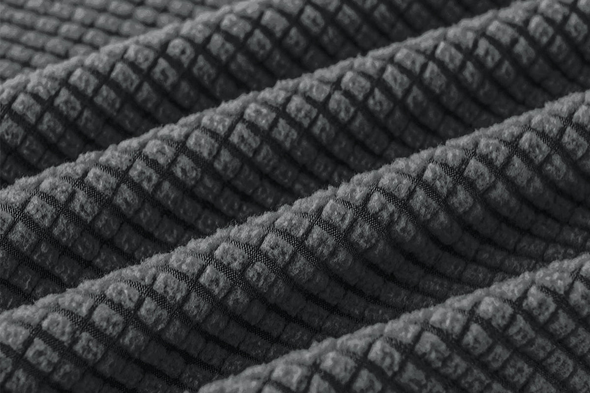 Stretch Armrest Covers Spandex Arm Covers for Chairs Couch Sofa Armchair Slipcovers-Dark Gray