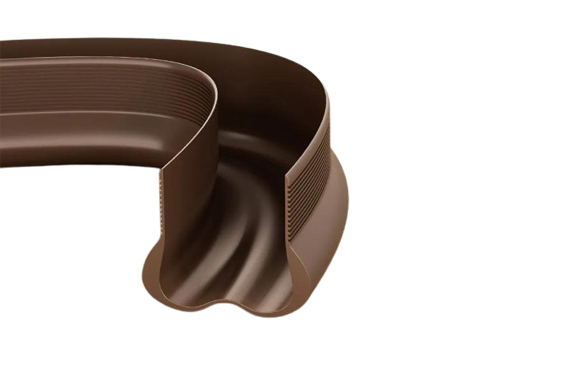 93CM Under Door Seal Door Draft Stopper - Brown