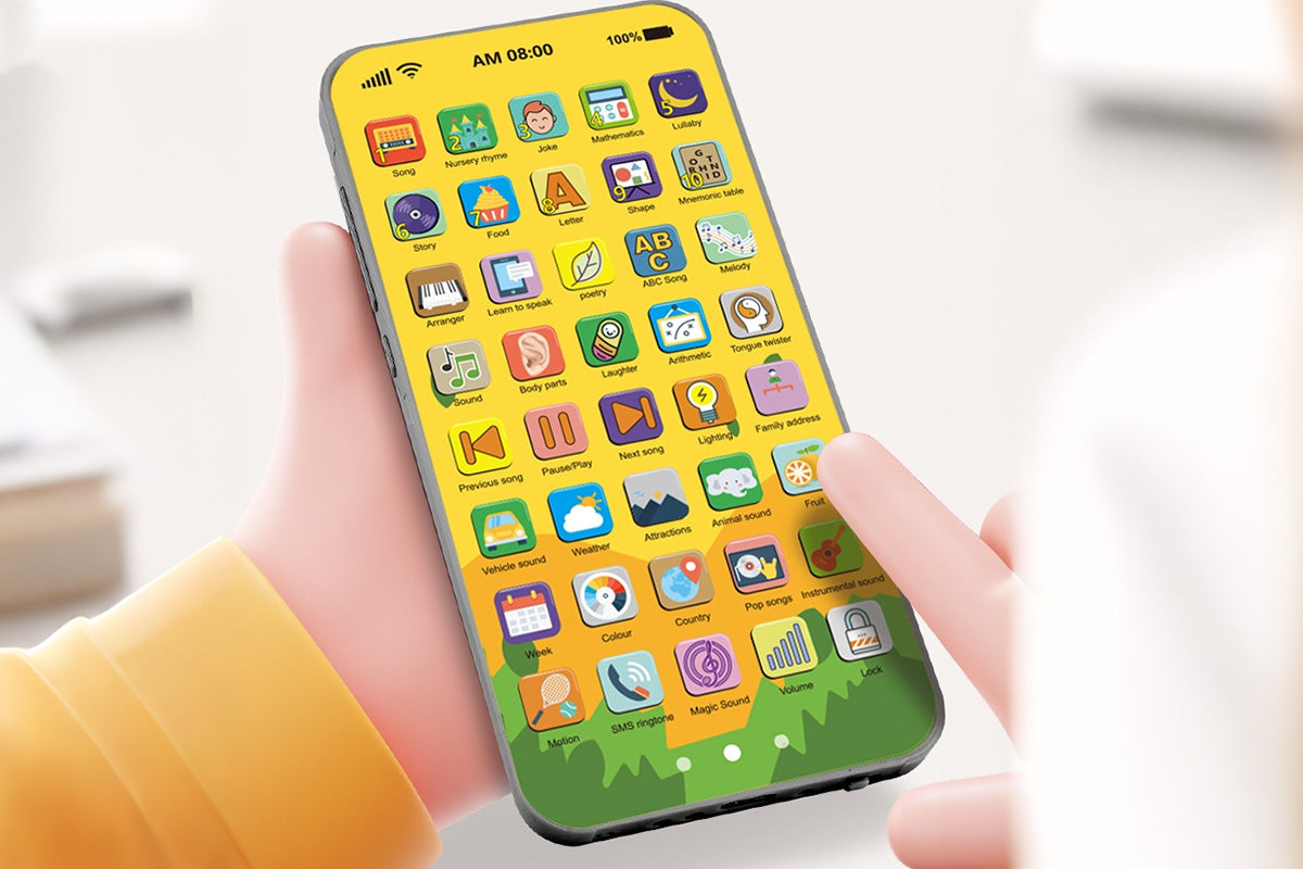 Learning Phone Toy with Over 10000 Educational Contents Touch Screen-Deer