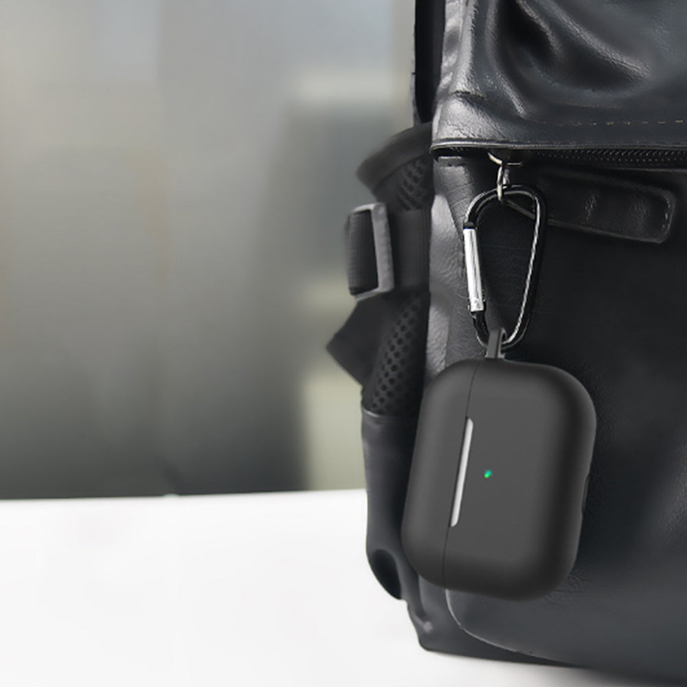 For Apple AirPods Case Cover Kit AirPod Earphone Protector Cover with Replacement Ear Tips Black