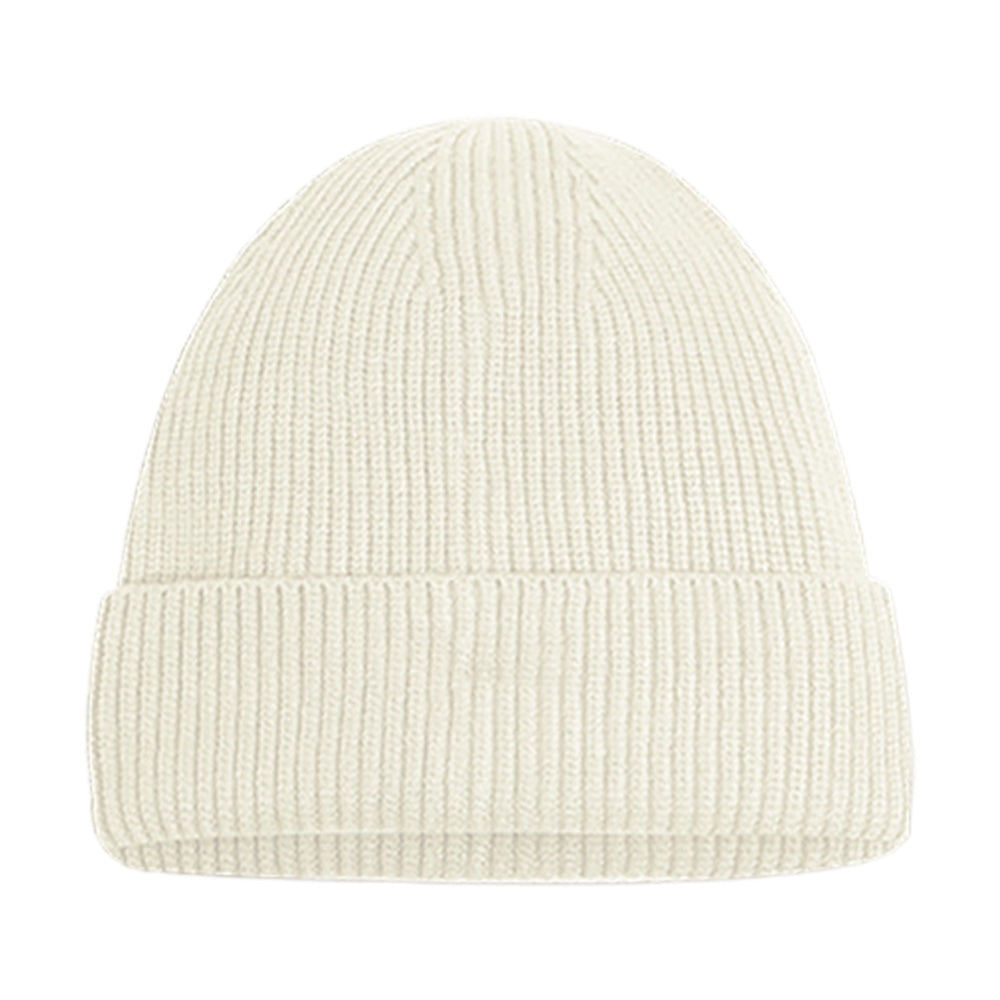 2-in-1 Balaclava Ski Mask Winter Warm Beanie Hat for Men Women Beige