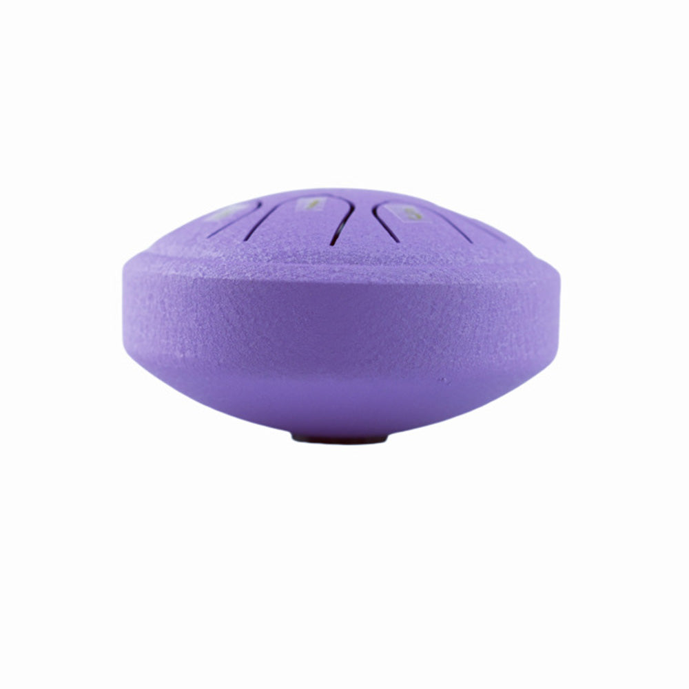 8-Note Rain Drum Steel Tongue Drum Rain Chime for Outside Garden Purple