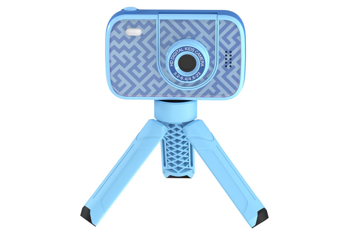 32GB Camera Toys for Boys Girls 1080P HD Digital Camera with Flip up Lens for Selfie and Video Christmas Birthday Party Gifts-Blue