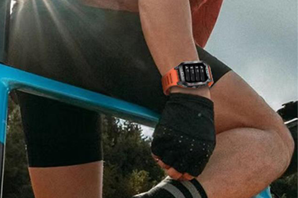 Smart Watches for Men Fitness Tracker with Call Function 100+ Sport Modes Flashlight-Orange