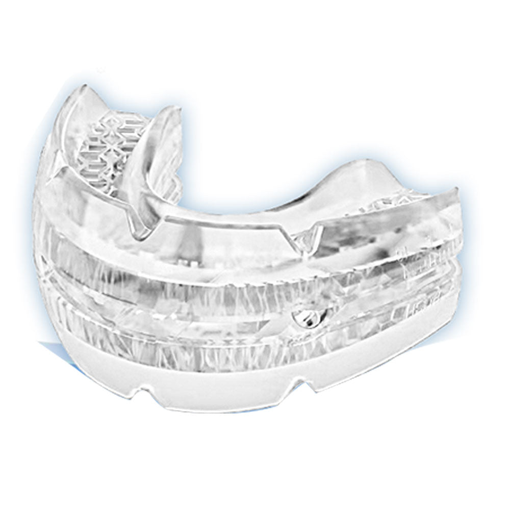 Adjustable Anti-Snore Mouthpiece Stop Teeth Grinding Mouth Guard Sleeping Aid Transparent