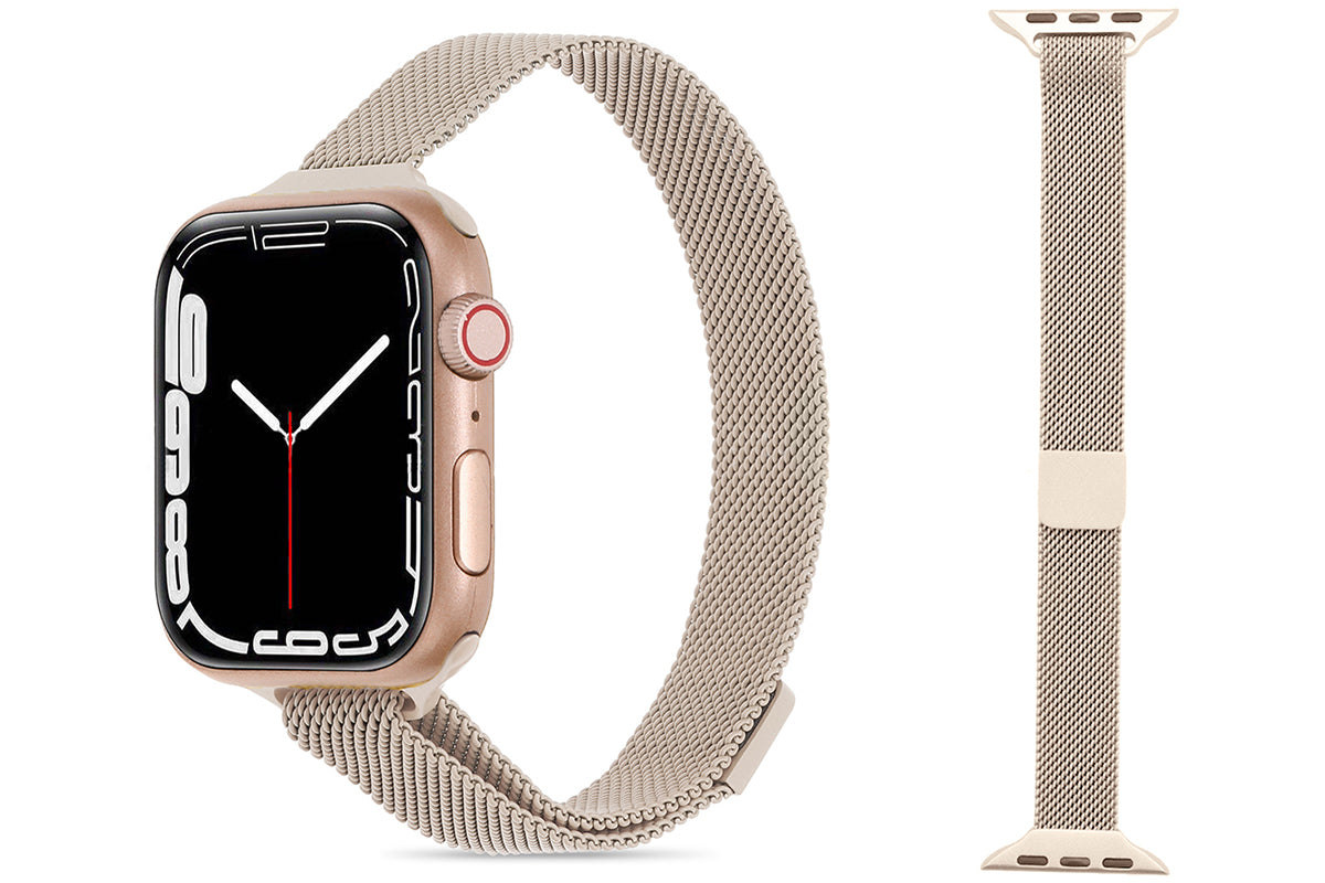 Apple IWatch Milanese Loop For 38 40 41 42 44 45 49MM-Beige