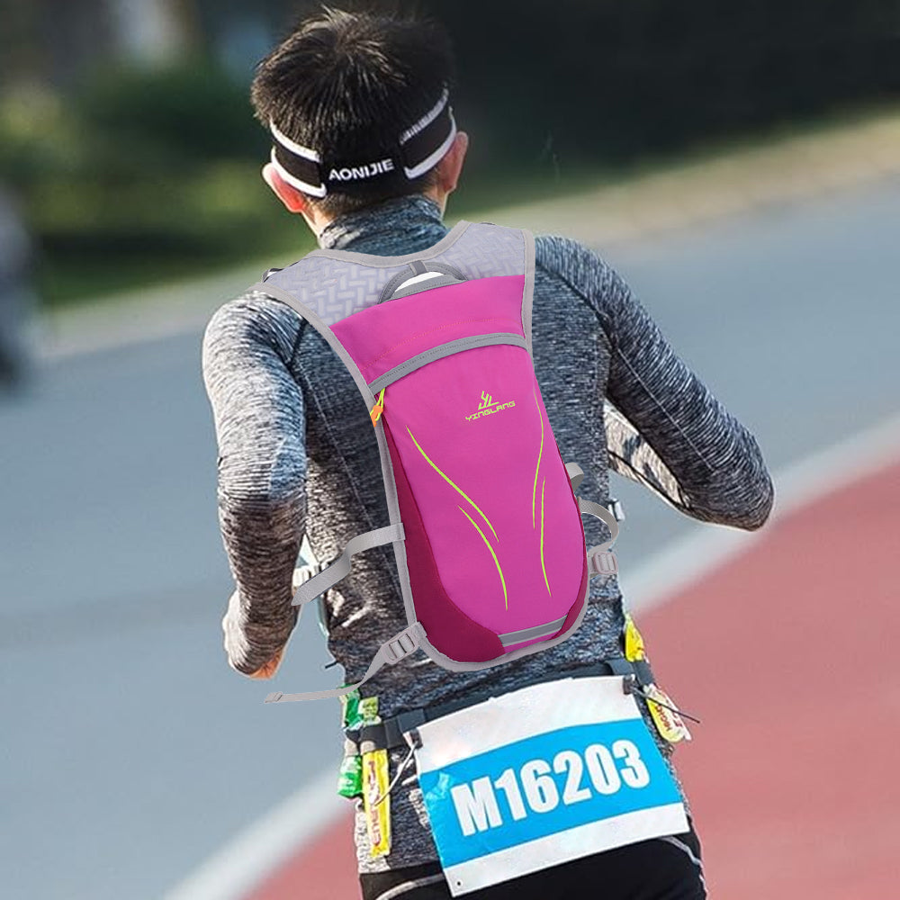10L Multifunctional Hydration Backpack Outdoor Sport Travel Bag Pink