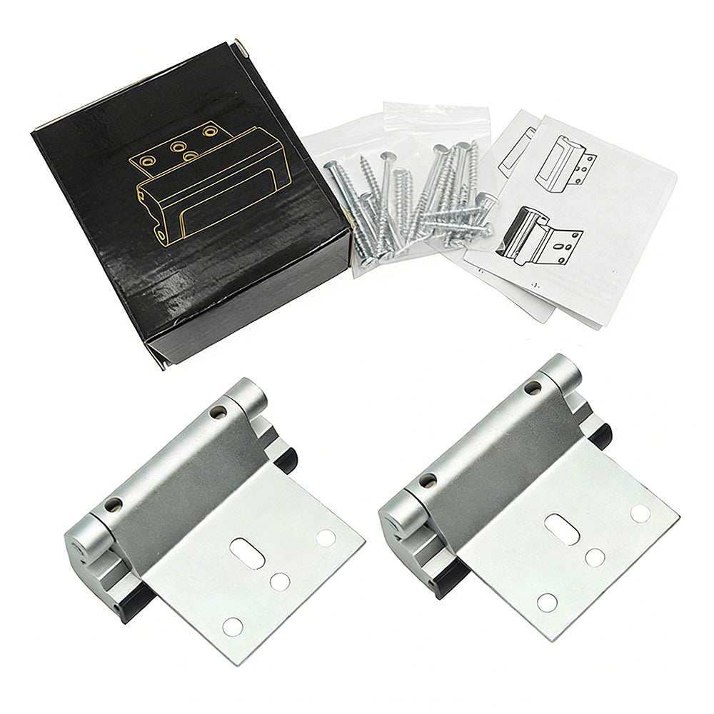 2 Pack Home Security Door Lock Door Reinforcement Lock -Black