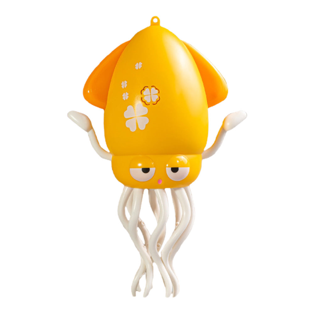 Dancing Electric Octopus Toy �Crawling Musical Squid for Tummy Time Yellow