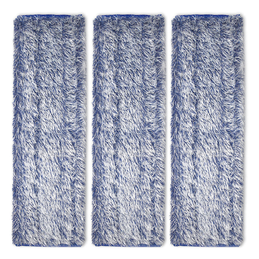 3 Pack Replacement Cleaning Pads for Bona Mop Reusable Microfiber Dry Cleaning Mop Pads