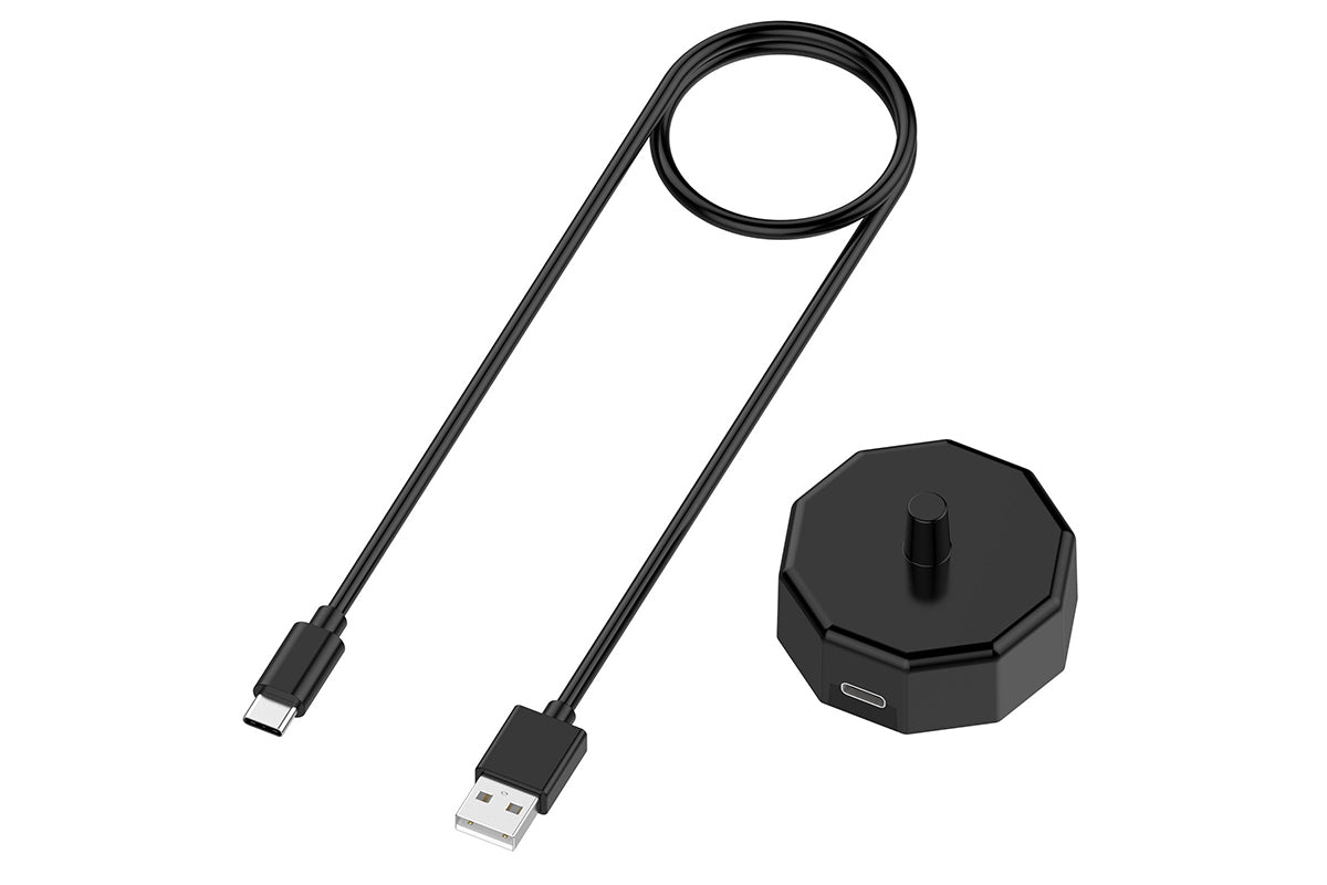 2Pcs USB Charger for Braun Oral-B Electric Toothbrushes Portable Charging Base Power Cable Cord-Black