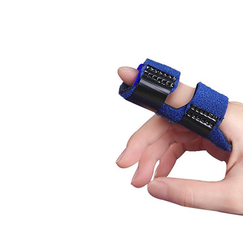 4PcsThumb Finger Splints Trigger Finger Brace Protector Finger Support for Sports Blue