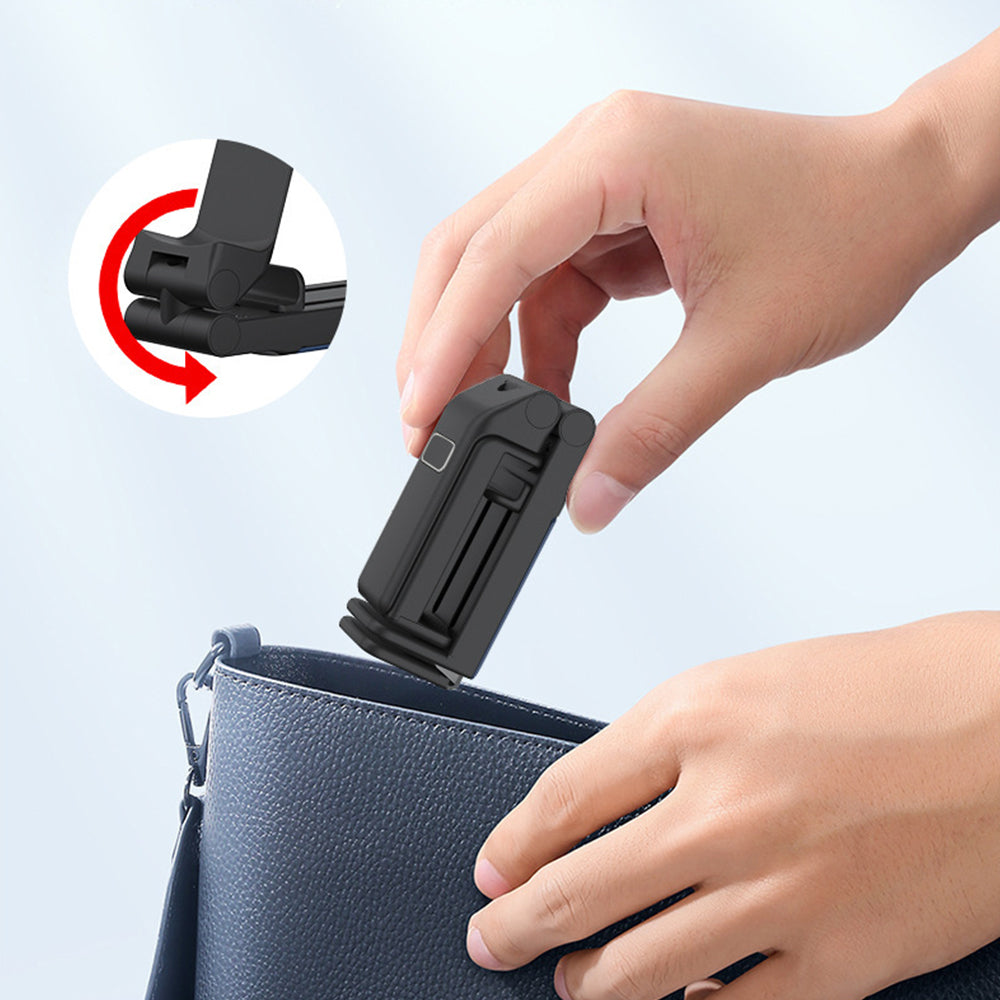 Foldable Airplane Phone Holder Adjustable Desk Phone Clamp and Stand
