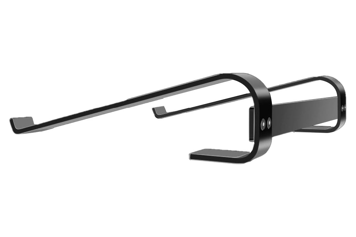 Laptop Stand Foldable Portable Desktop Holder Compatible with 10-18 inch MacBook-Black