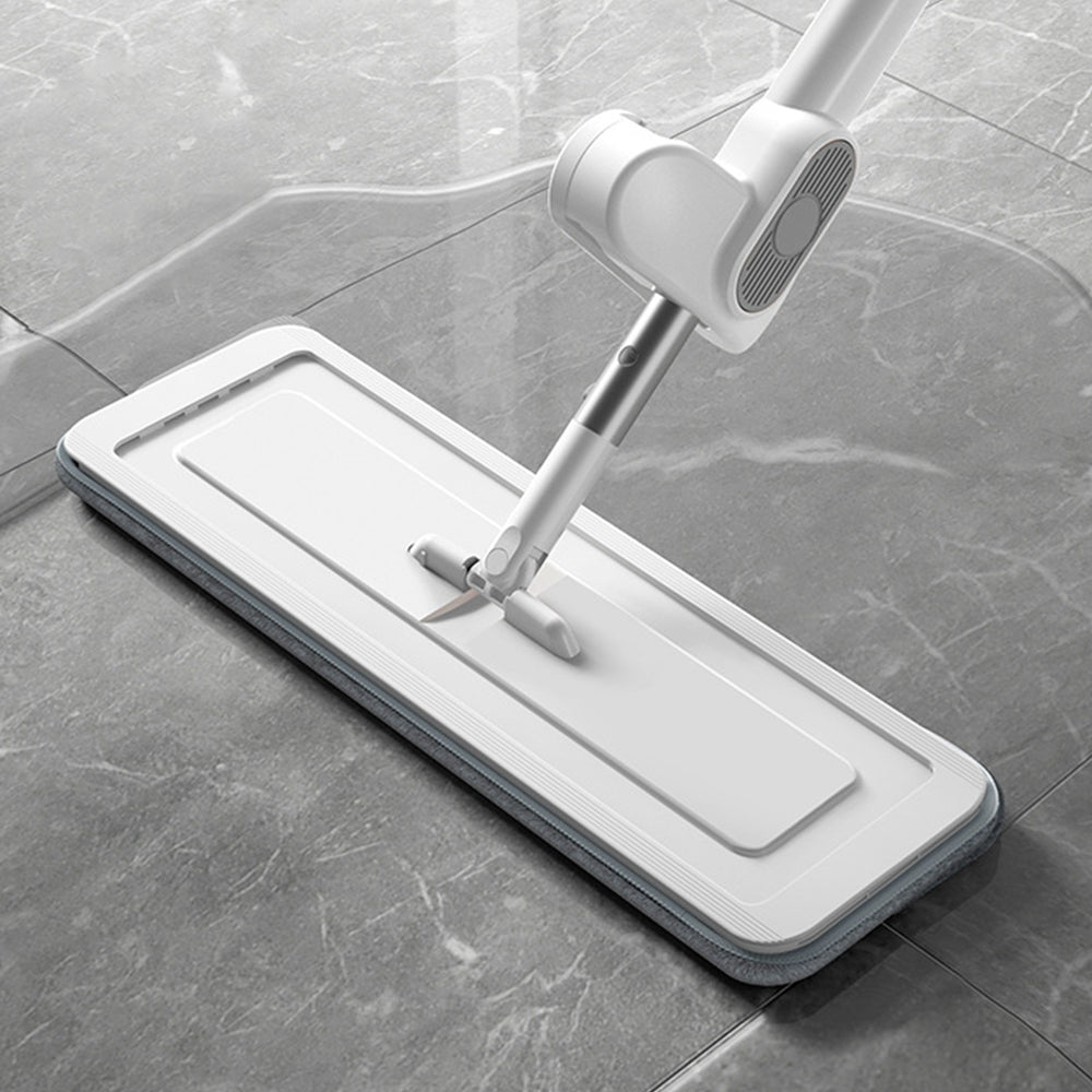 Self Wringing Spray Mop Hands-Free Mite Removal Floor Mop with 5 Replaceable Mop Cloth