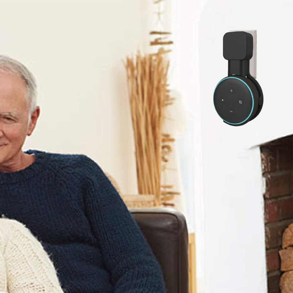 Wall Mount Holder for Echo Dᴏt 3 Speaker Space Saving Stand Accessories Black