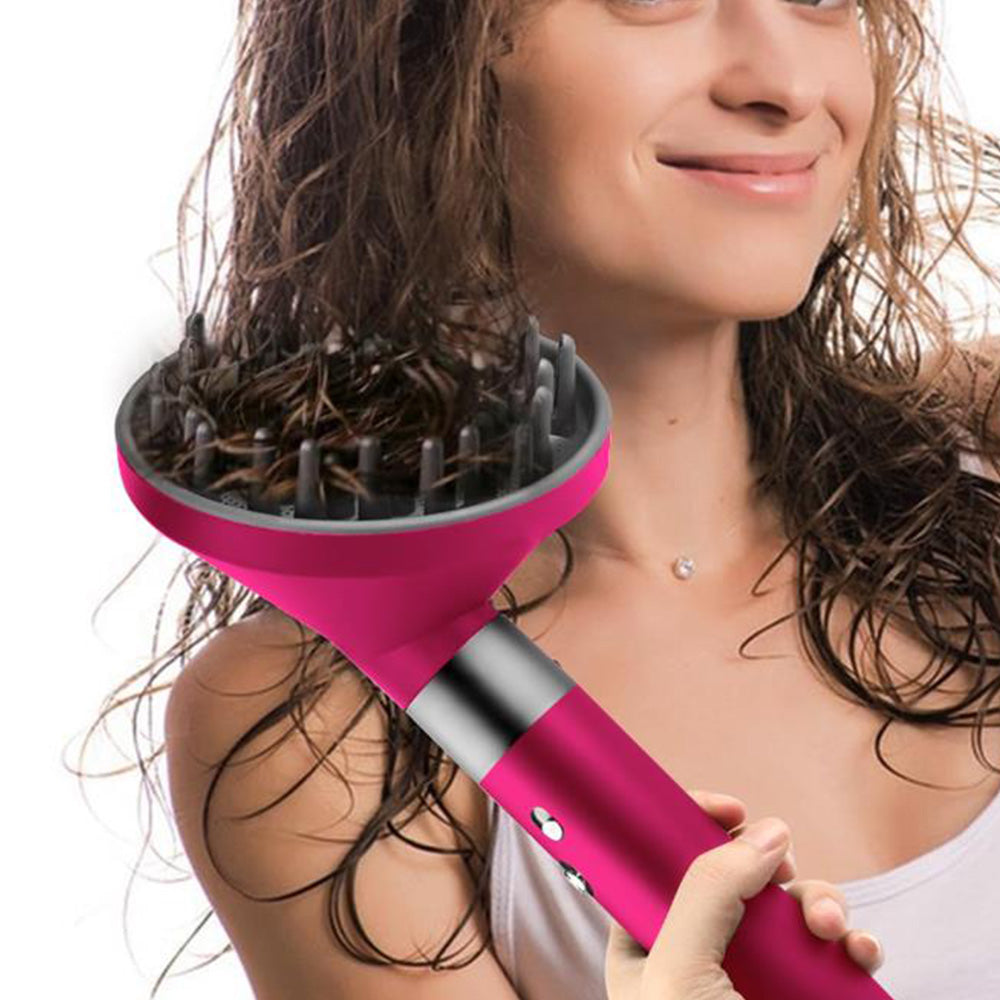 Upgraded Diffuser Attachment for Dyson Airwrap Styler HS01 HS05 Converts to Hair Dryer Nozzle -RoseRed