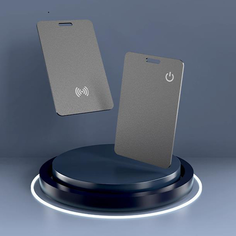 Smart Wallet Tracker Card GPS Item Finder Compatible with Apple Find My App