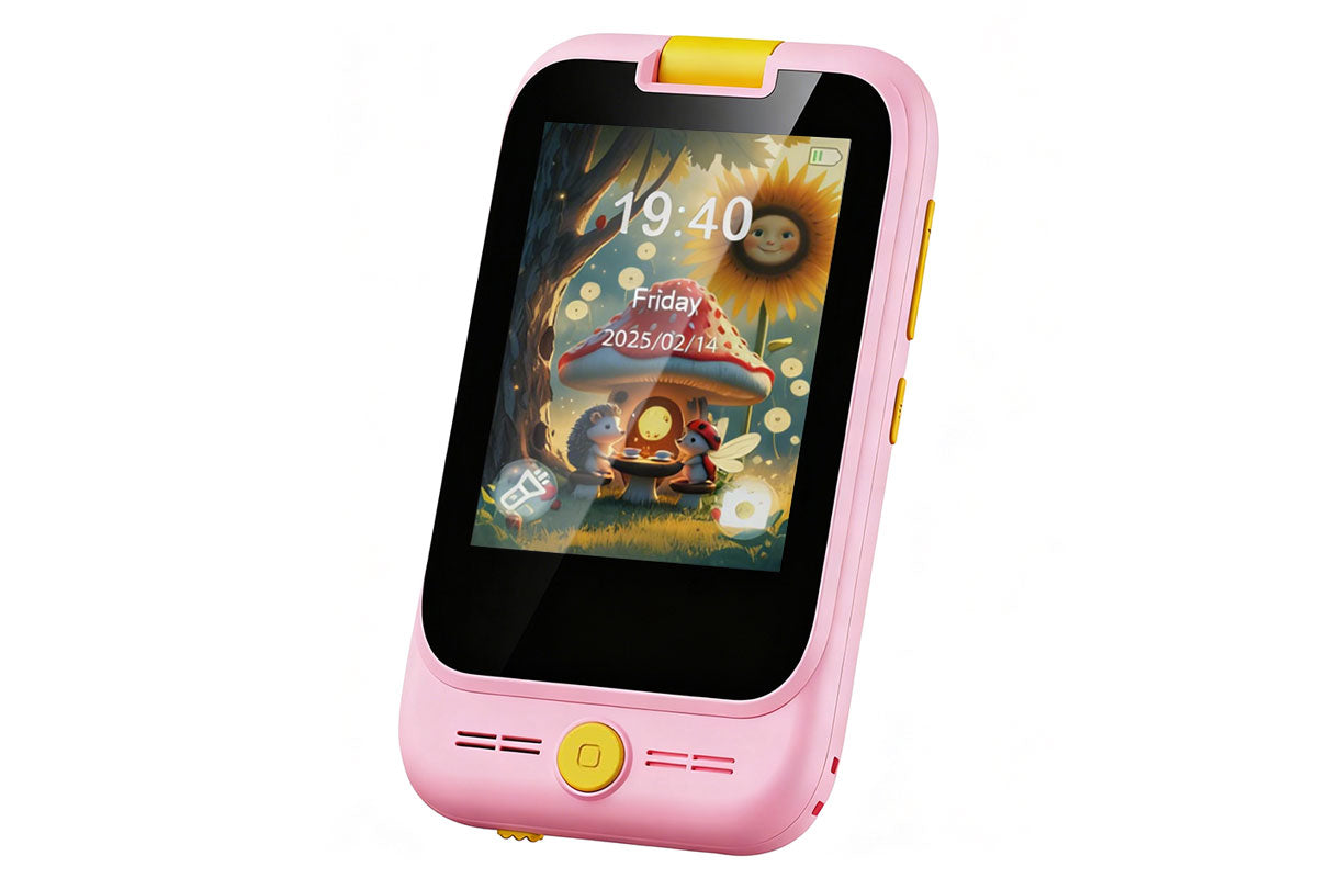 2 in 1 Smart Phone and Microscope Camera Mini Handheld STEM Educational Toy-Pink