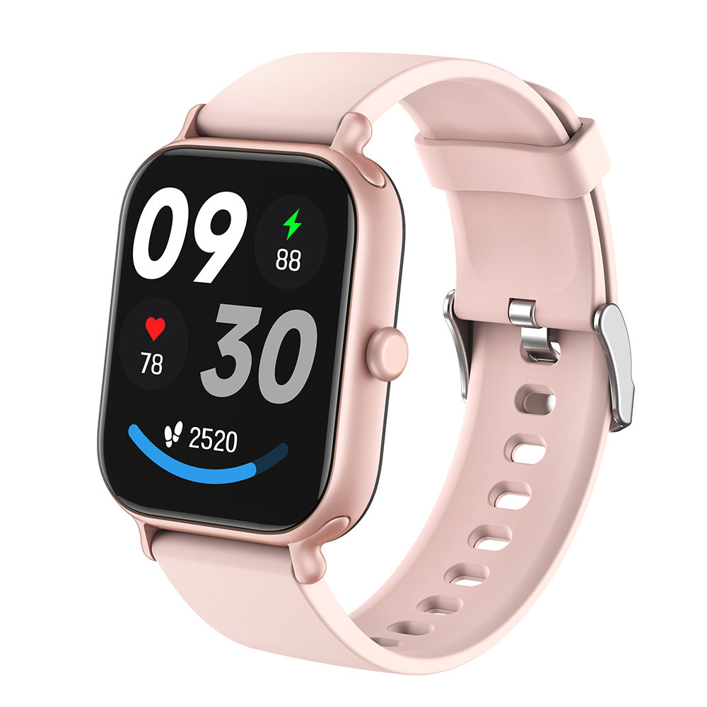 Bluetooth Smart Watches Fitness Tracker with Heart Rate Sleep Monitor Compatible with IOS Android Phones Pink