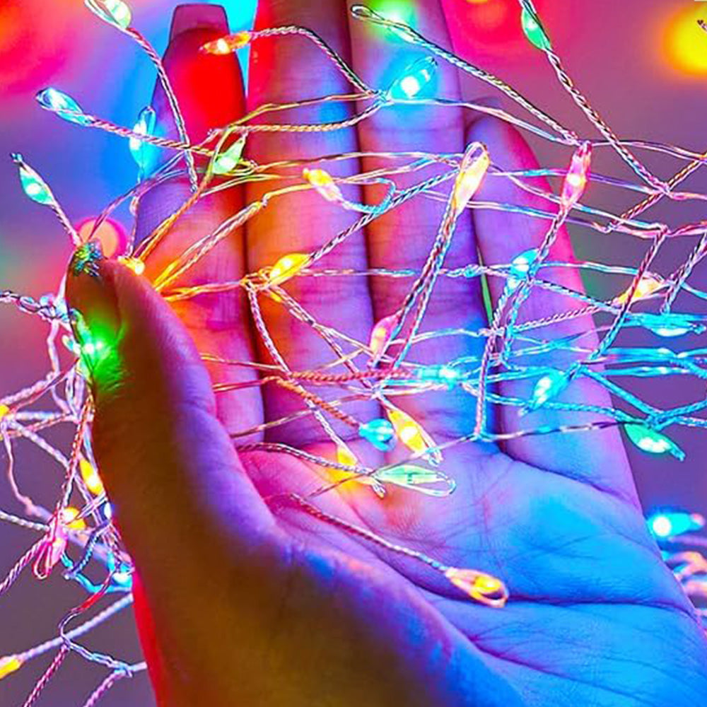 Solar String Lights ¨C Outdoor Waterproof Fairy Lights for Patio and Balcony Multicolor