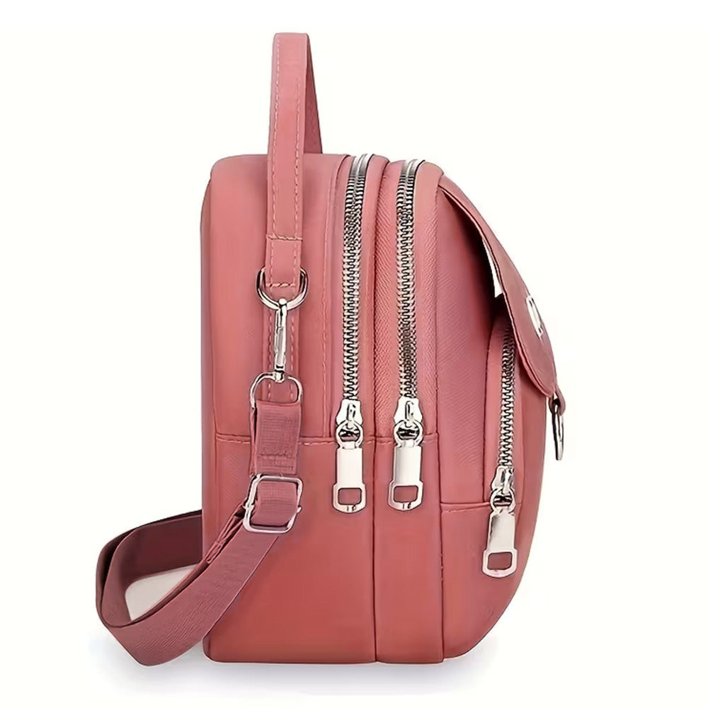Small Crossbody Bag for Women Mini Phone Purses with Crossbody Strap Shoulder Bag-Pink