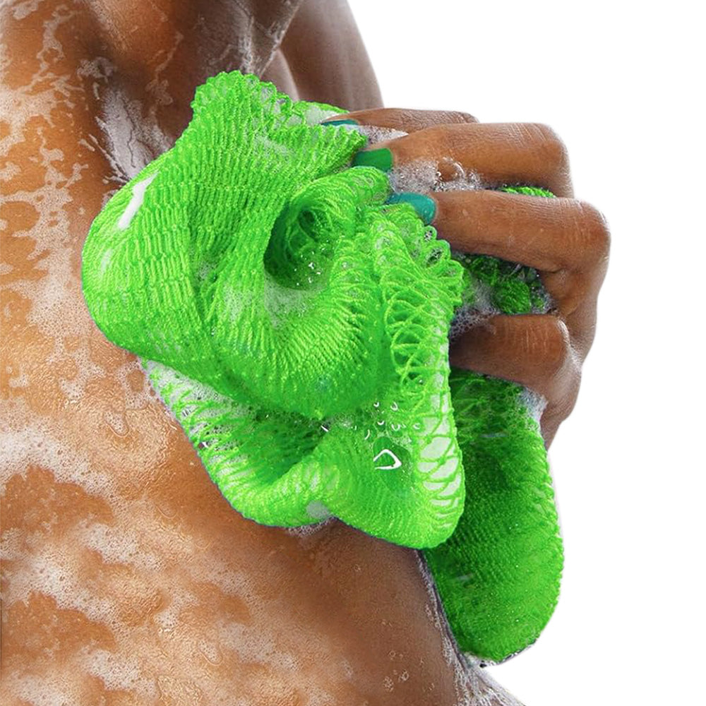 2PCS African Net Sponge Body Scrubber ââ‚?Exfoliating Bathing Tool Style 3