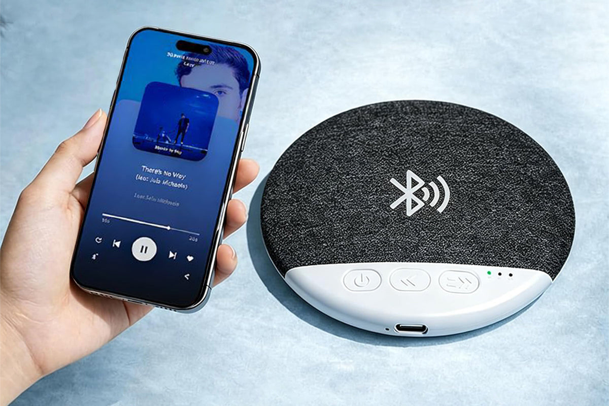 Bluetooth Sleeping Under Pillow Speaker - Black